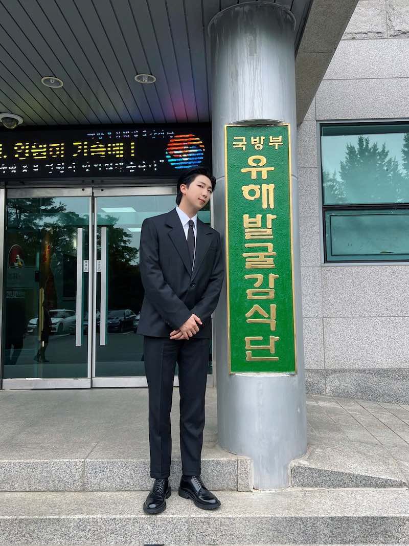 韓国国防部アンバサダー広報大使のRM